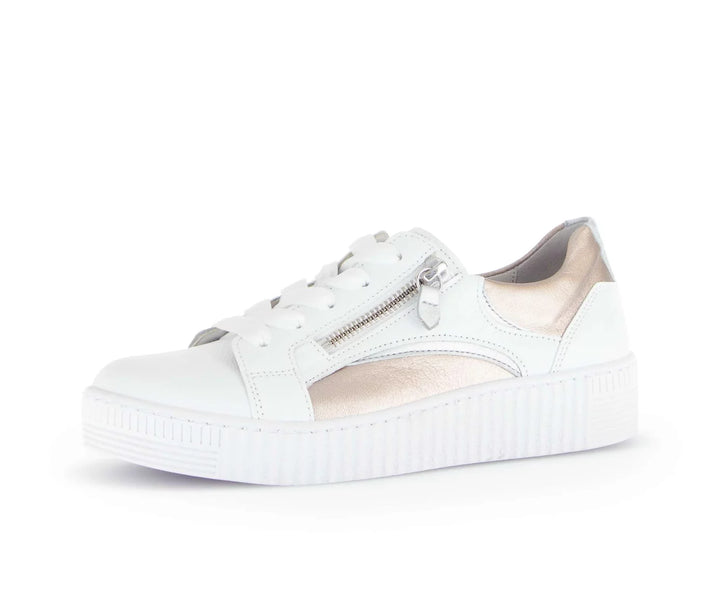 Gabor Women's 63.330.21 Weiss Silber Puder - Orleans Shoe Co.