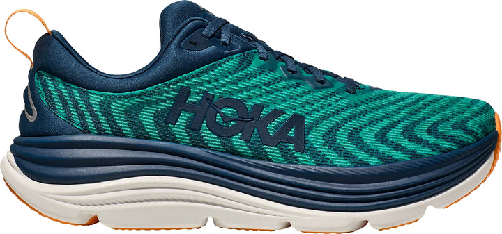 Hoka Men's Gaviota 5 Midnight Oceanic - Orleans Shoe Co.