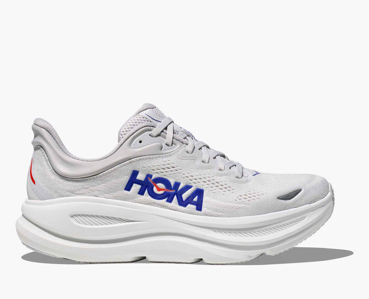 Hoka Men's Bondi 9 Cosmic Grey Ultramarine - Orleans Shoe Co.