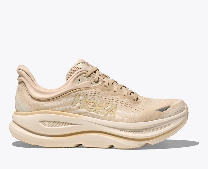 Hoka Men's Bondi 9 Oatmeal Oak Milk - Orleans Shoe Co.