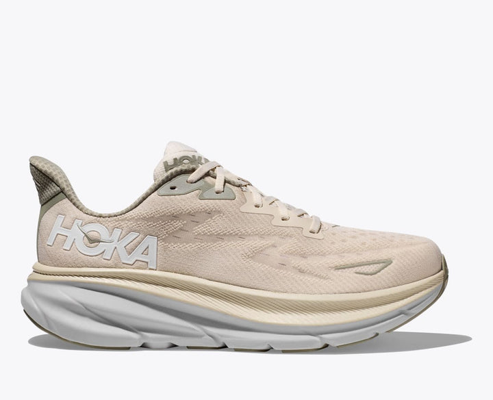 Hoka Men’s Clifton 9 Oak Milk Barley - Orleans Shoe Co.