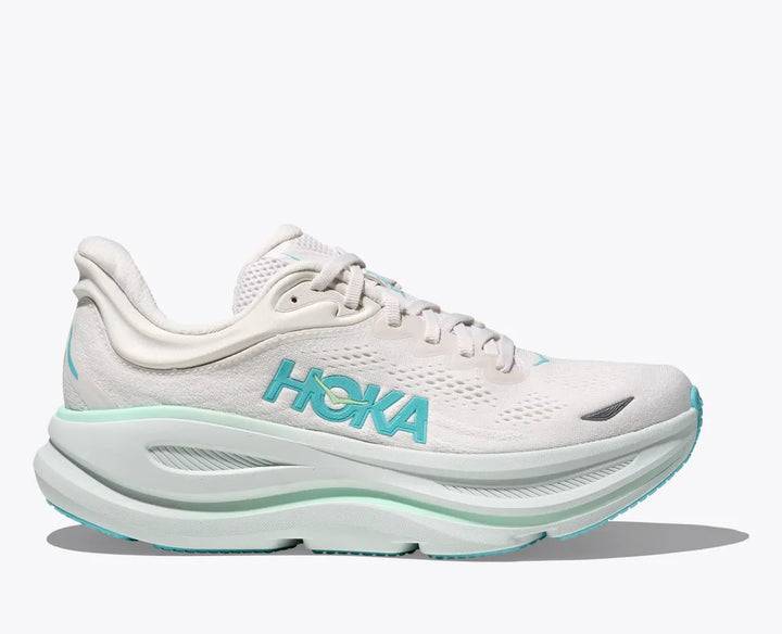 Hoka Women's Bondi 9 Frost Cielo Blue - Orleans Shoe Co.