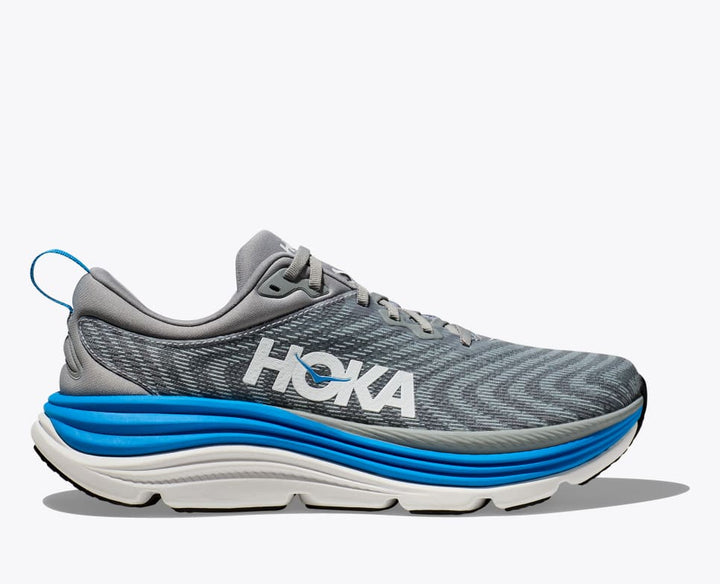 Hoka Men’s Gaviota 5 Limestone Diva Blue - Orleans Shoe Co.