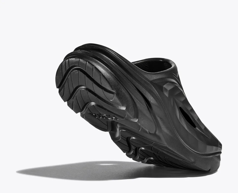 Hoka Unisex Ora Recovery Mule Black - Orleans Shoe Co.