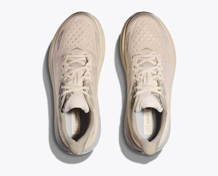 Hoka Men’s Clifton 9 Oak Milk Barley - Orleans Shoe Co.