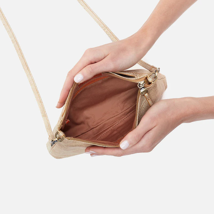 Hobo Darcy Convertible Crossbody Gold Leaf - Orleans Shoe Co.