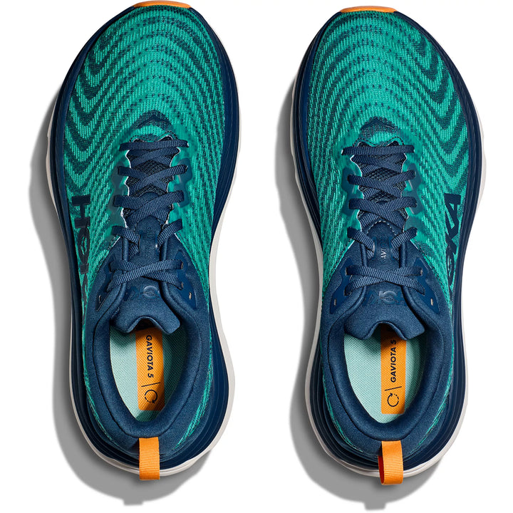 Hoka Men's Gaviota 5 Midnight Oceanic - Orleans Shoe Co.