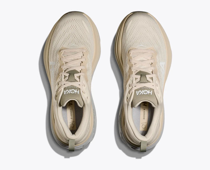 Hoka Men’s Bondi 8 Oak Milk Barley - Orleans Shoe Co.