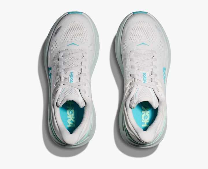 Hoka Women's Bondi 9 Frost Cielo Blue - Orleans Shoe Co.