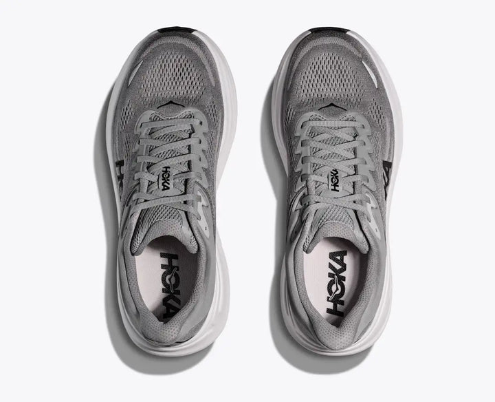 Hoka Men's Bondi 9 Galactic Grey Stellar Grey - Orleans Shoe Co.