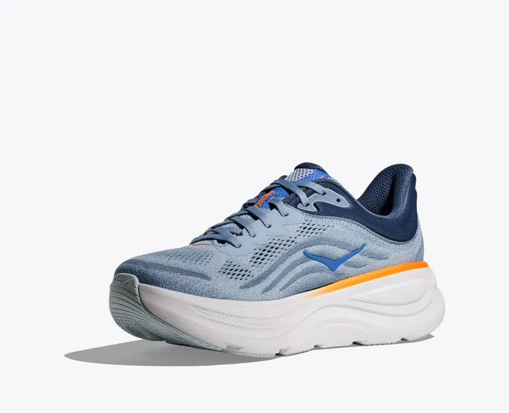 Hoka Men's Bondi 9 Drizzle Downpour - Orleans Shoe Co.