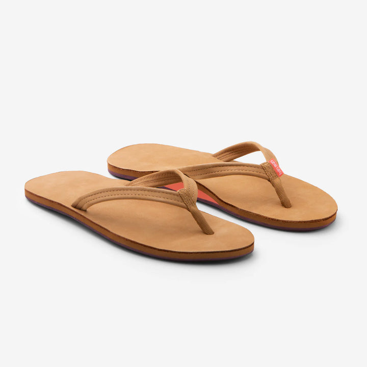 Hari Mari Women’s Flip Flop Fields Tan Fig - Orleans Shoe Co.