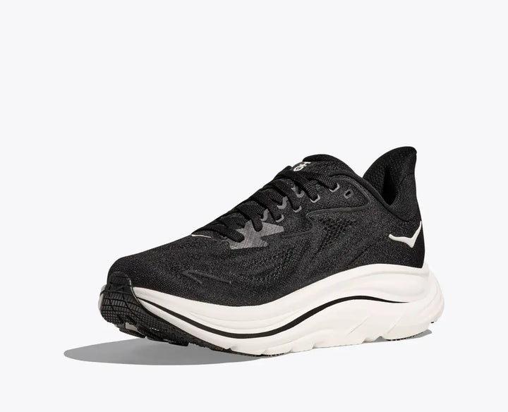 Hoka Men's Clifton 10 Black White - Orleans Shoe Co.
