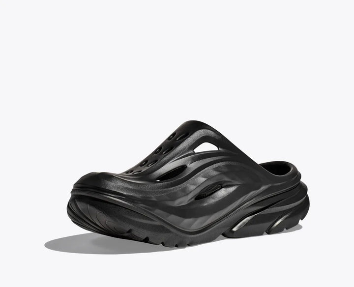 Hoka Unisex Ora Recovery Mule Black - Orleans Shoe Co.