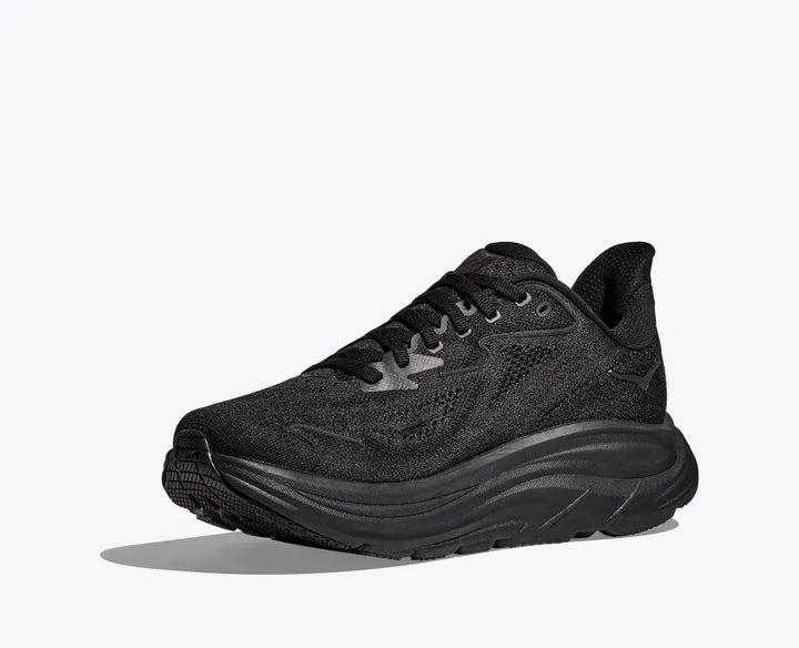 Hoka Men's Clifton 10 Black Black - Orleans Shoe Co.