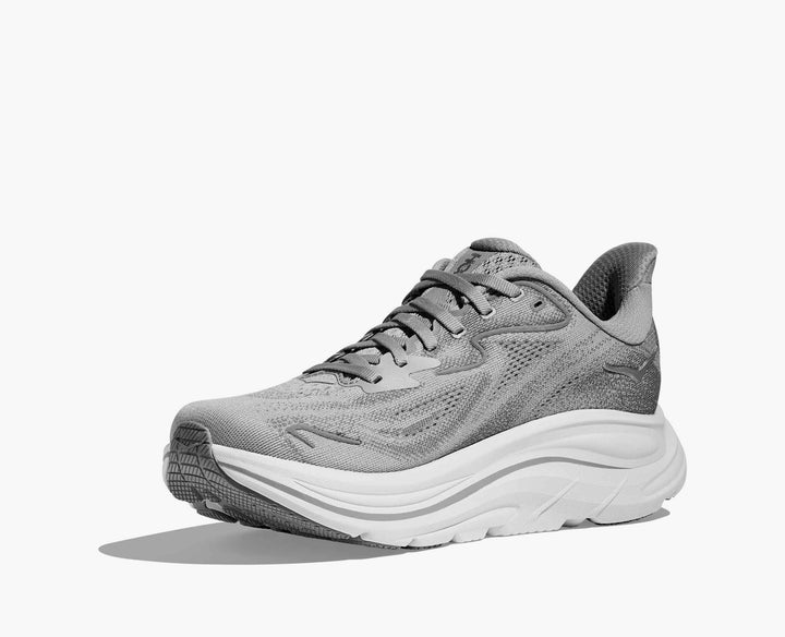 Hoka Women's Clifton 10 Stellar Grey Galactic Grey - Orleans Shoe Co.
