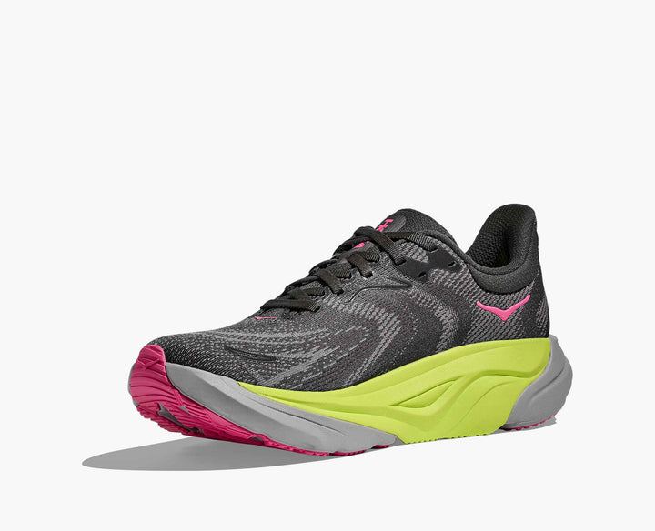 Hoka Women's Arahi 8 Charcoal Grey Grey Skies - Orleans Shoe Co.