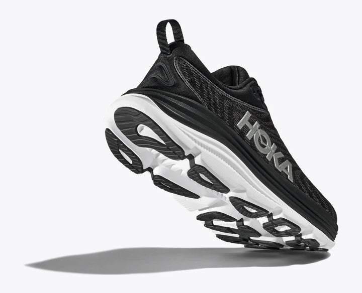 Hoka Men’s Gaviota 5 Black White - Orleans Shoe Co.