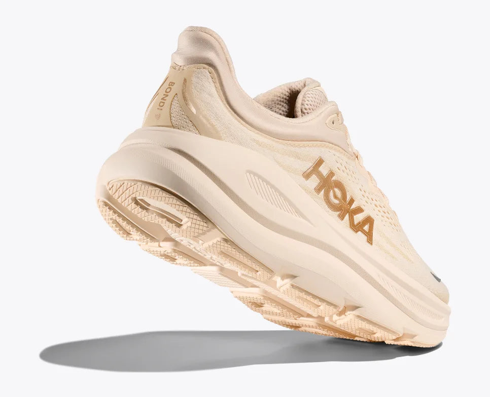 Hoka Women's Bondi 9 Vanilla Birch - Orleans Shoe Co.