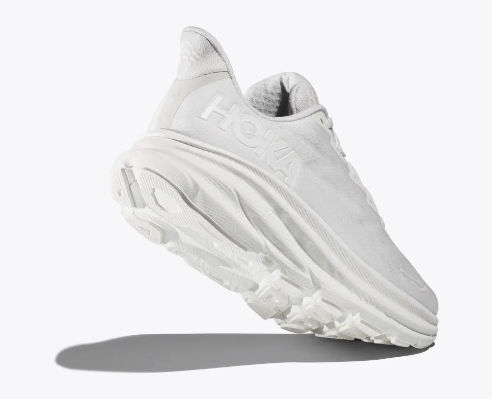 Hoka Women’s Clifton 9 White White - Orleans Shoe Co.
