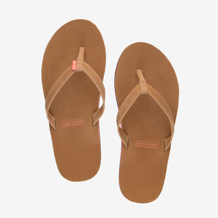 Hari Mari Women’s Flip Flop Fields Tan Fig - Orleans Shoe Co.