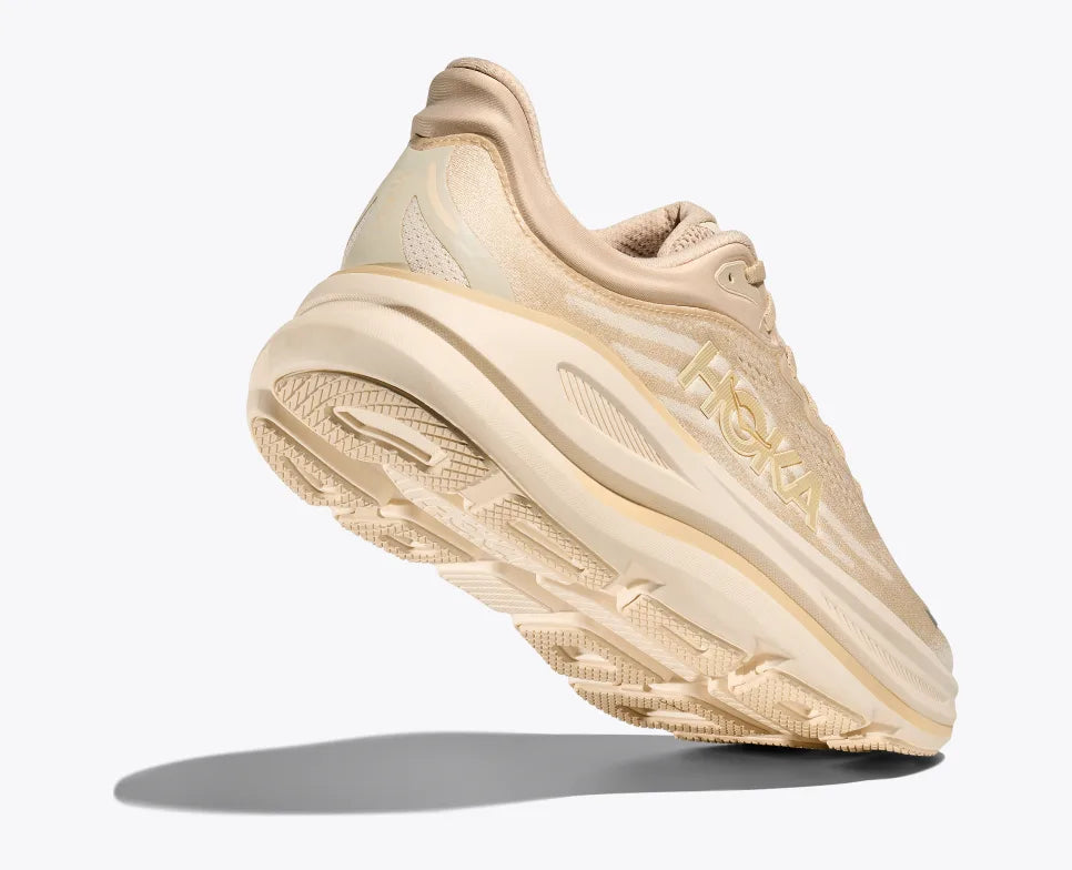 Hoka Men's Bondi 9 Oatmeal Oak Milk - Orleans Shoe Co.