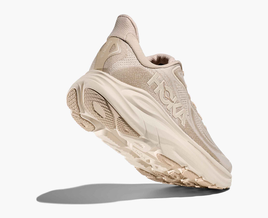 Hoka Men's Clifton 10 Oatmeal Oak Milk - Orleans Shoe Co.