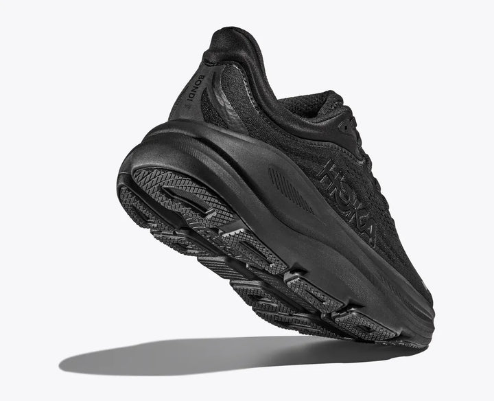 Hoka Men's Bondi 9 Black Black - Orleans Shoe Co.