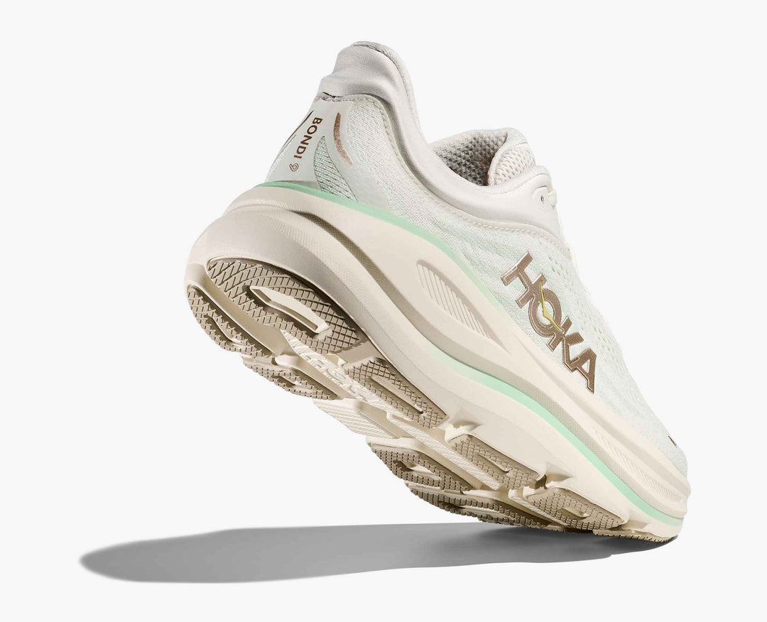Hoka Women's Bondi 9 Truffle Salt Sea Glass - Orleans Shoe Co.