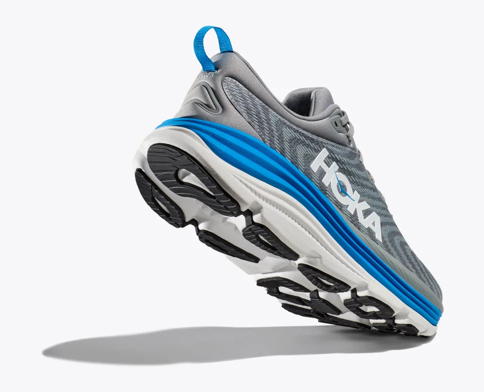 Hoka Men’s Gaviota 5 Limestone Diva Blue - Orleans Shoe Co.