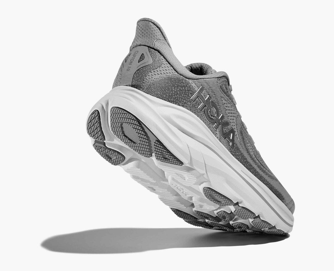 Hoka Women's Clifton 10 Stellar Grey Galactic Grey - Orleans Shoe Co.