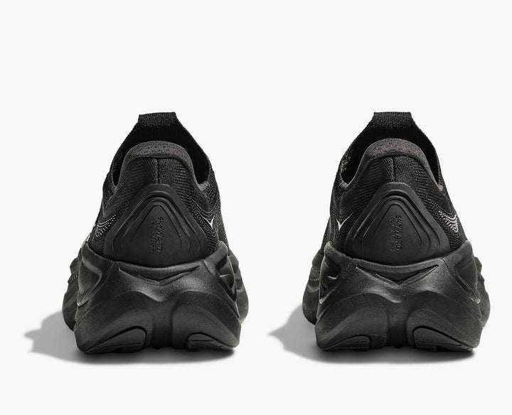 Hoka Men's Skyward Laceless Black Black - Orleans Shoe Co.