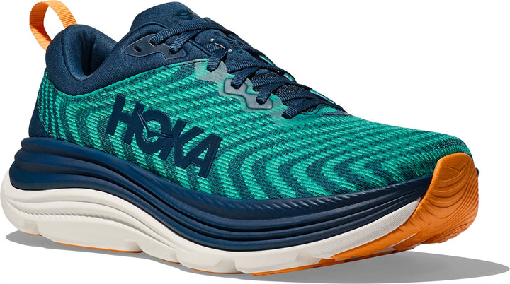 Hoka Men's Gaviota 5 Midnight Oceanic - Orleans Shoe Co.