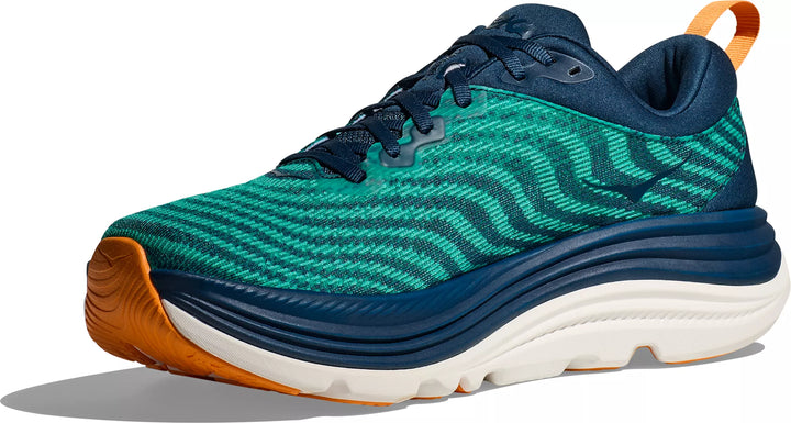 Hoka Men's Gaviota 5 Midnight Oceanic - Orleans Shoe Co.