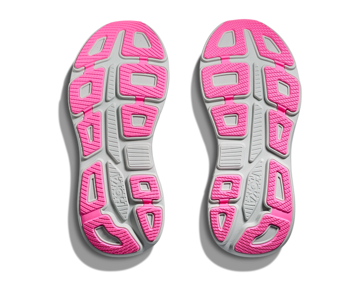 Hoka Women's Bondi 9 Charcoal Grey Grey Skies - Orleans Shoe Co.