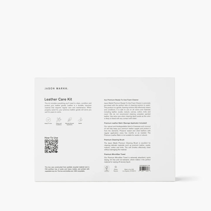 Jason Markk Leather Care Kit - Orleans Shoe Co.