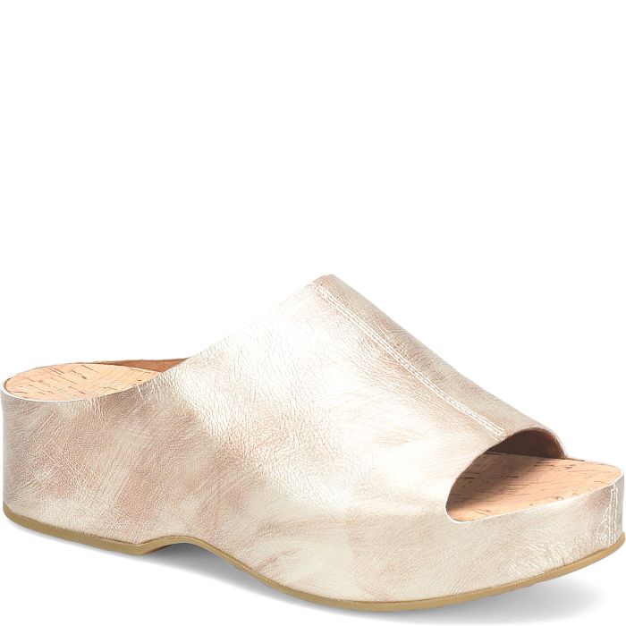 Kork Ease Women's Yazmin Light Gold - Orleans Shoe Co.