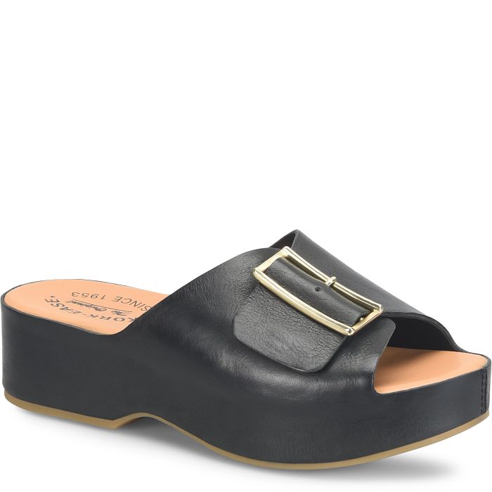 Kork Ease Women's York Black - Orleans Shoe Co.
