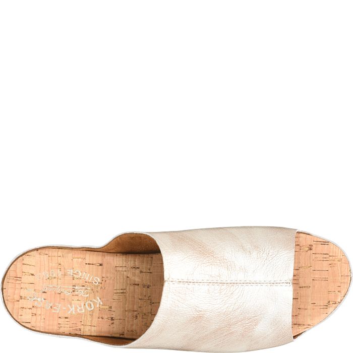 Kork Ease Women's Yazmin Light Gold - Orleans Shoe Co.