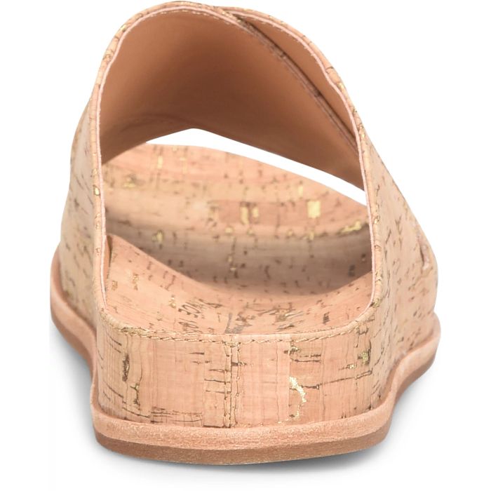 Kork Ease Women's Tutsi Crossband Gold Cork - Orleans Shoe Co.