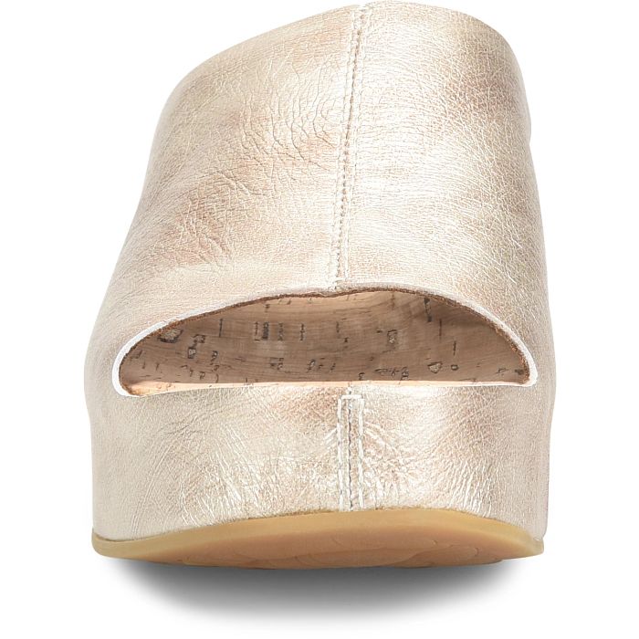 Kork Ease Women's Yazmin Light Gold - Orleans Shoe Co.