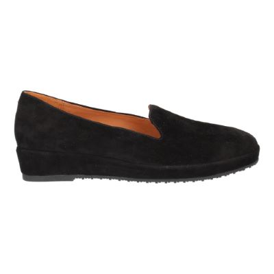 L'Amour Des Pieds Carlow Black Kid Suede - Orleans Shoe Co.