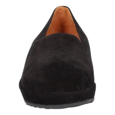 L'Amour Des Pieds Carlow Black Kid Suede - Orleans Shoe Co.