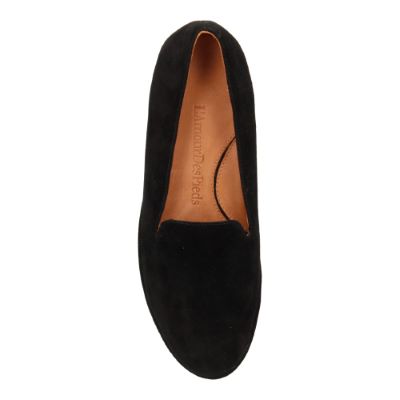 L'Amour Des Pieds Carlow Black Kid Suede - Orleans Shoe Co.