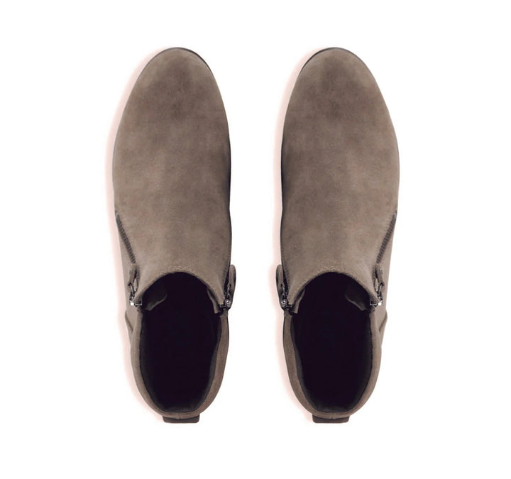 Munro Women's Neko Almond Suede - Orleans Shoe Co.