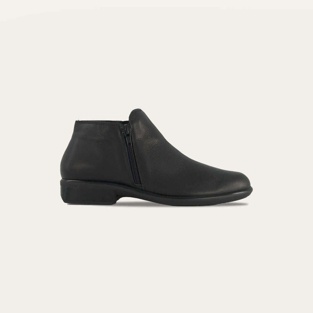 Naot Women’s Helm Black Water Resistant Leather Boot - Orleans Shoe Co.
