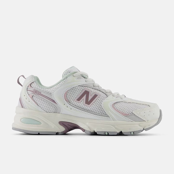 New Balance Unisex U530NEB White Purple - Orleans Shoe Co.