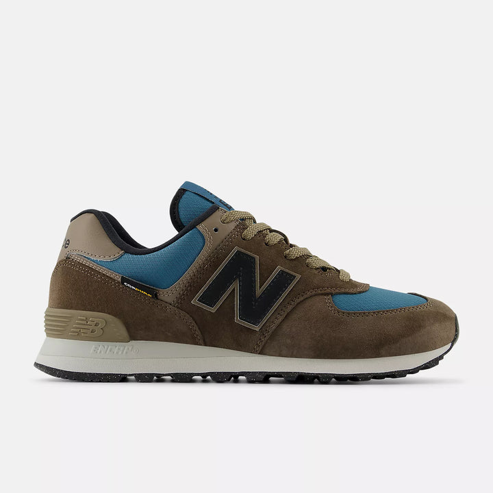 New Balance Unisex U574SOB Brown Blue - Orleans Shoe Co.