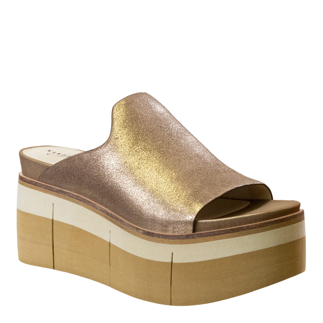 Naked Feet Women’s Flow Gold - Orleans Shoe Co.