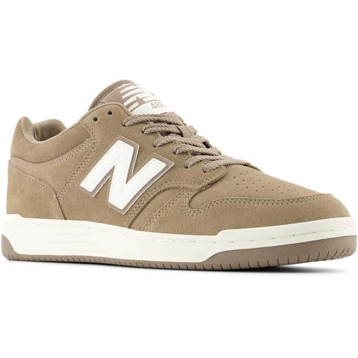 New Balance Men's BB480LDT Brown White - Orleans Shoe Co.